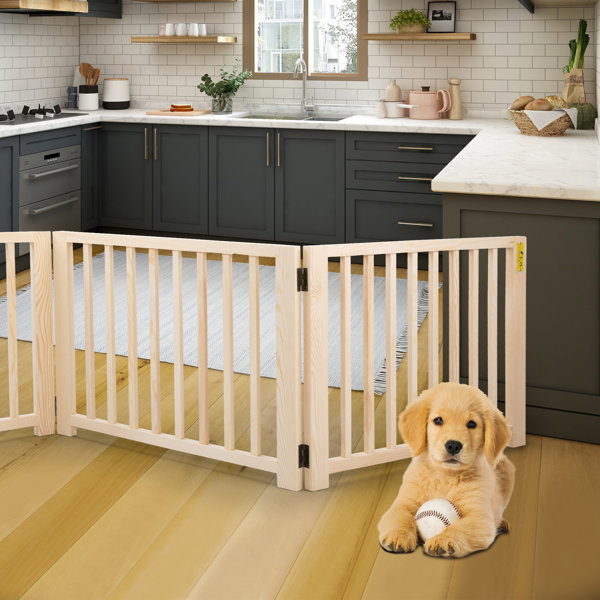 Tucker Murphy Pet™ Noemi 17" H Free Standing Dog Gate & Reviews Wayfair